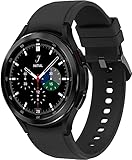Samsung Galaxy Watch 4 Classic 46mm Smartwatch with ECG Monitor Tracker for Health Fitness Running Sleep Cycles GPS Fall Detection LTE US Version, Black (Renewed)