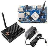 Orange Pi 4 LTS 4GB+16GB Rockchip RK3399 6 Core ARMR 64 Bit Single Board Computer with 16GB eMMC, Dual WiFi+BT 5.0,Open Source Support for Android,Ubuntu,Debian OS(4GB+Case+Power Supply)