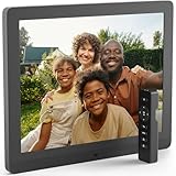 Pix Star Cadre Photo Numérique WiFi, USB - Écran IPS 15 Pouces - Cadeau  Famille - Album Photo Numérique