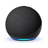 Amazon Echo Dot (newest model), Vibrant sounding Alexa speaker, Great for bedrooms, dining rooms and offices, Charcoal