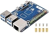 Compute Module 4 to Raspberry Pi 4B Adapter, Based on Compute Module 4 to Reproduce Original Appearance of Pi 4, Alternative for Raspberry Pi 4B,Compatible with Pi 4B Series Hats