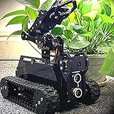 Gewbot DIY Robot Model Kit for Raspberry Pi 4/3 Model B+/B WiFi Wireless Smart Robot Car Kit with 4-DOF Robotic Arm/OpenCV Target Tracking/Video Transmission Rasptank Robotic Kit with PDF