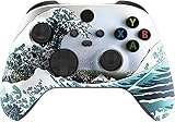 Custom Controllerzz Wireless Controller for Microsoft Xbox Series X/S & Xbox One - Custom Soft Touch Feel - Custom Xbox Series X/S Controller (X/S Waves)
