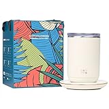 OZTANCE Mug chauffant 2 en 1 Blanc