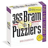 Mensa 365 Brain Puzzlers Page-A-Day Calendar 2022: A brain busting year of tough pangrams, word ladders, logic challenges, number sequences, and more.
