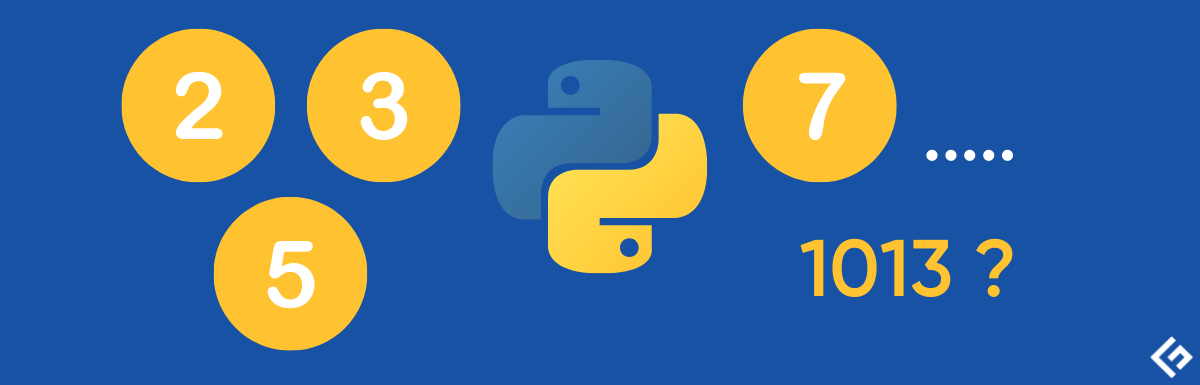 prime number in python