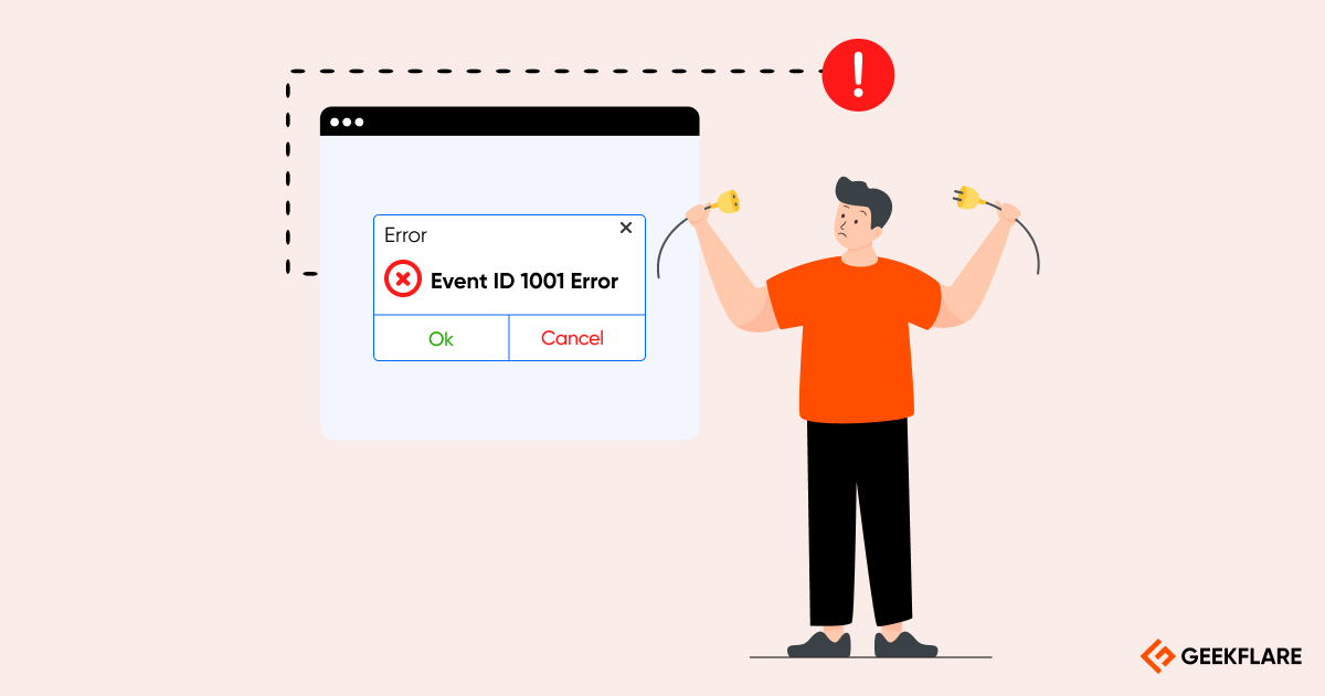 ways fix event id 1001 in windows