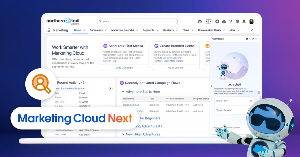 Salesforce marketing cloud next