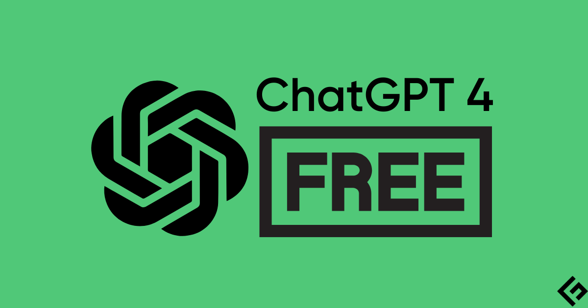 chatgpt 4 for free