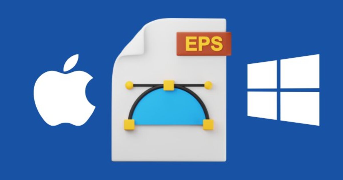 how to open eps file on windows and mac