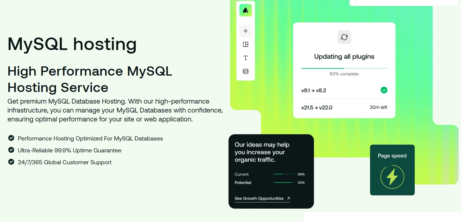 MySQL hosting