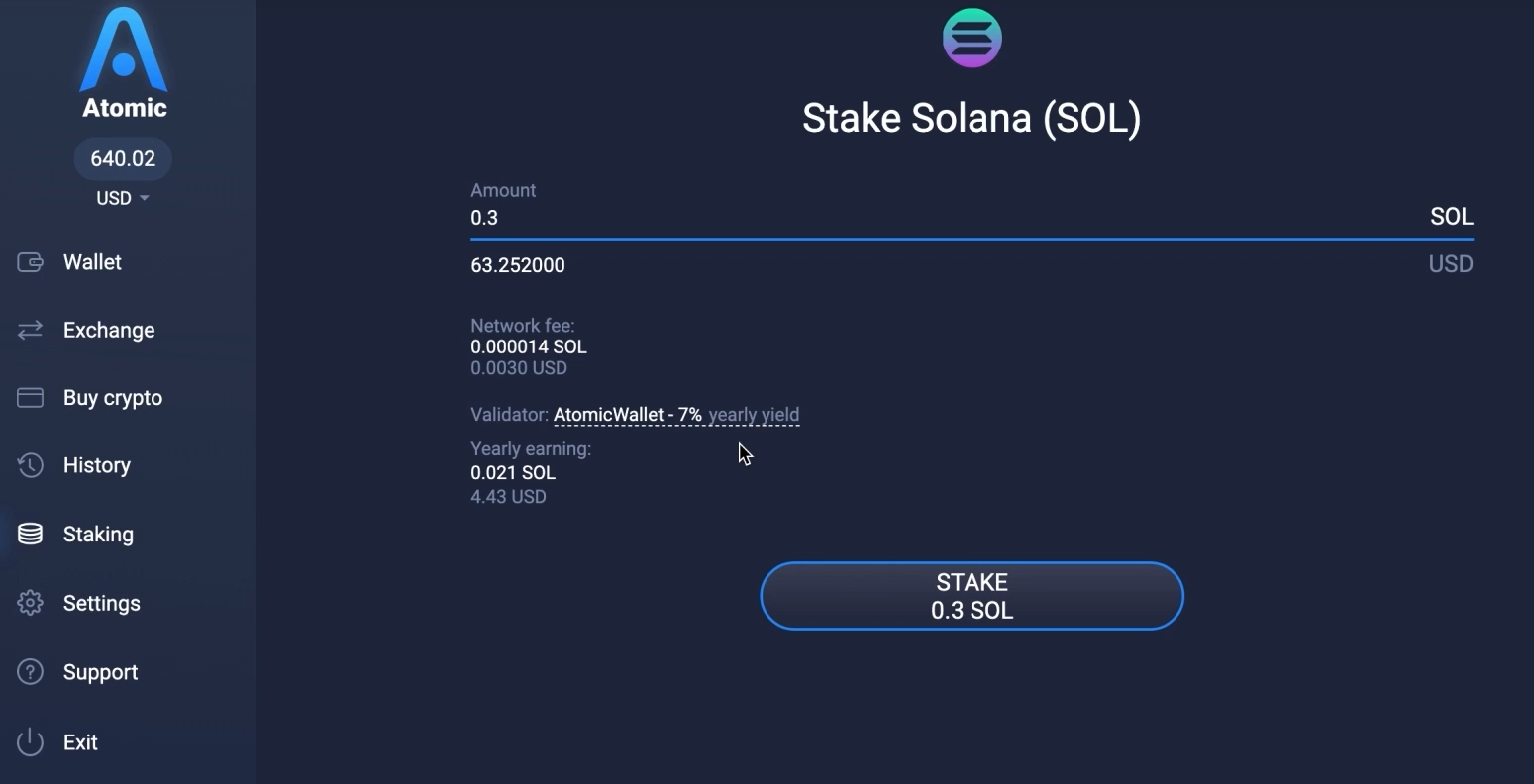 stomic wallet