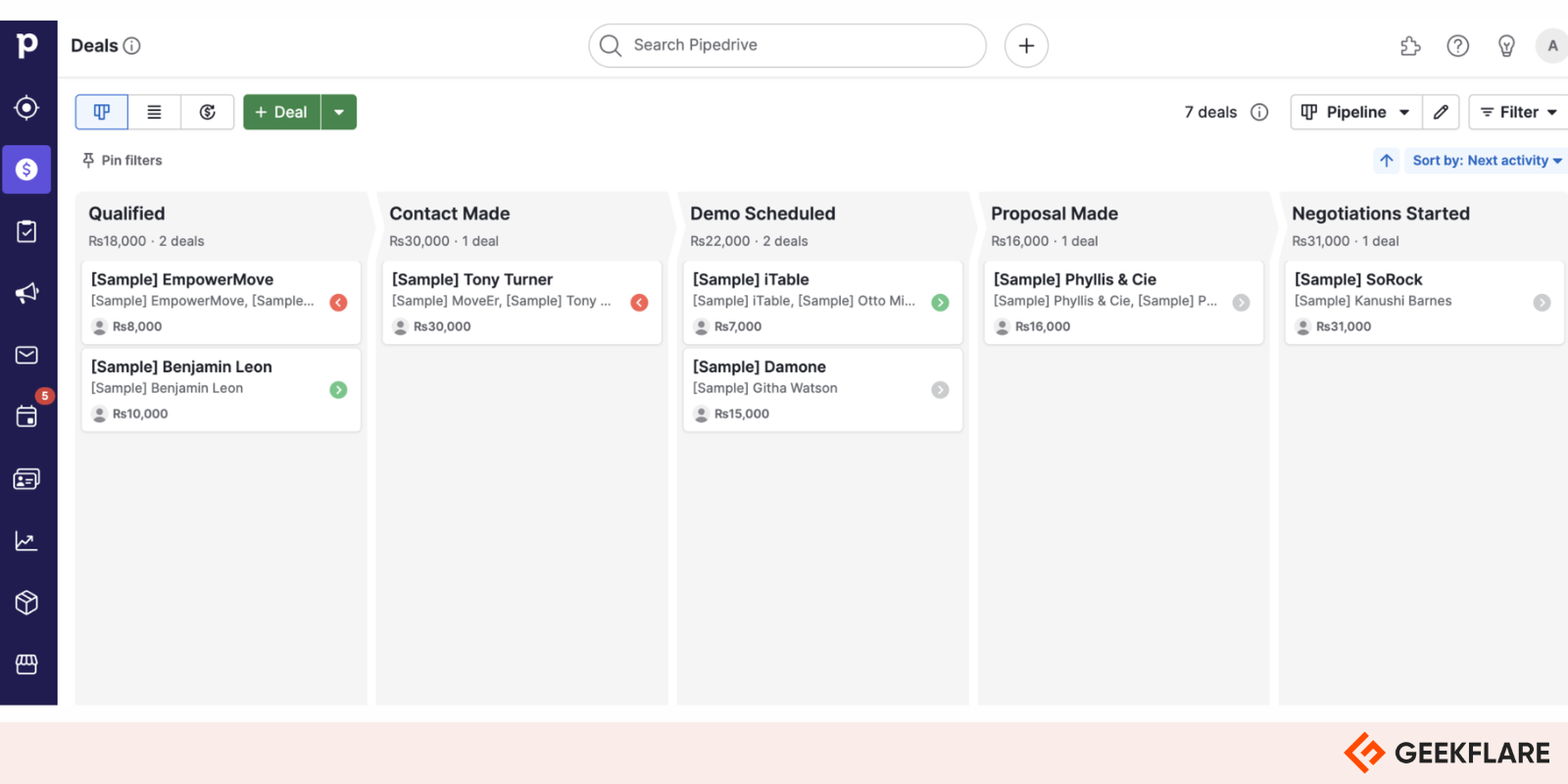 Pipedrive Lead Management
