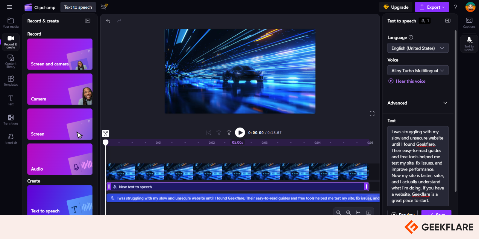 clipchamp