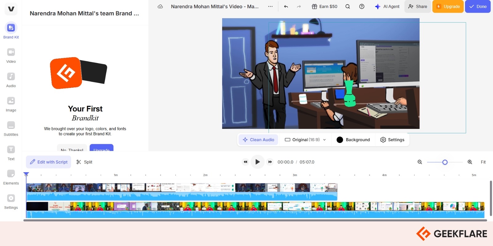 Veed Video compressor