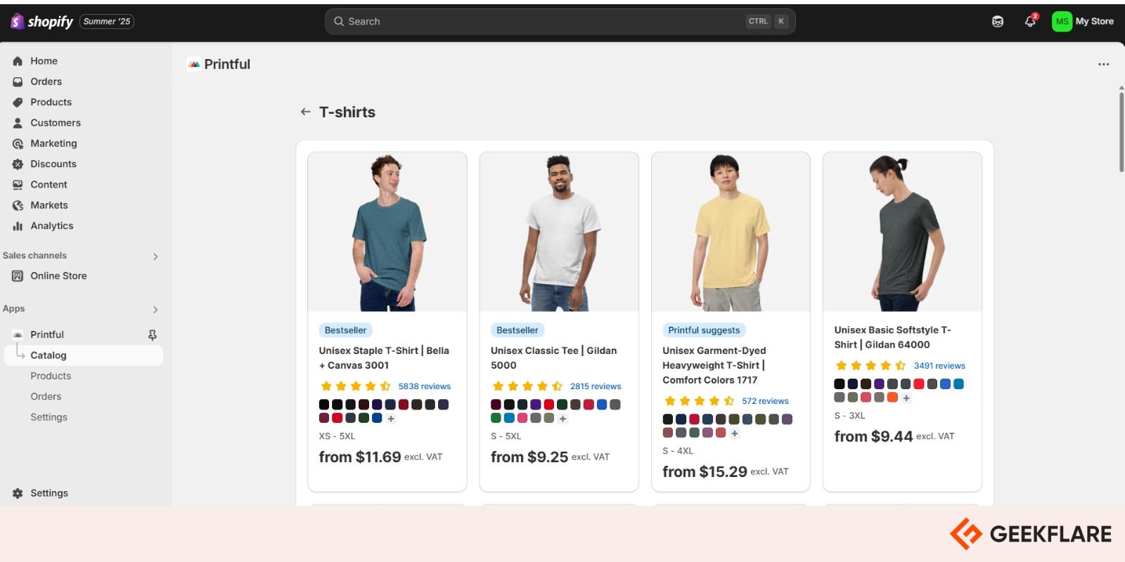 Create Products