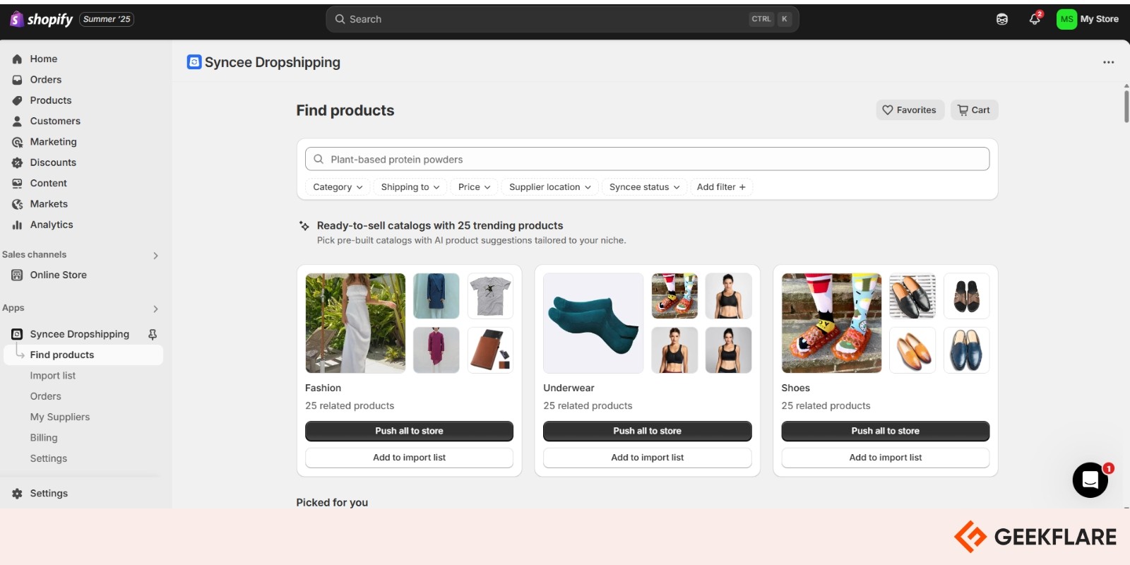 Import Products to Your Store