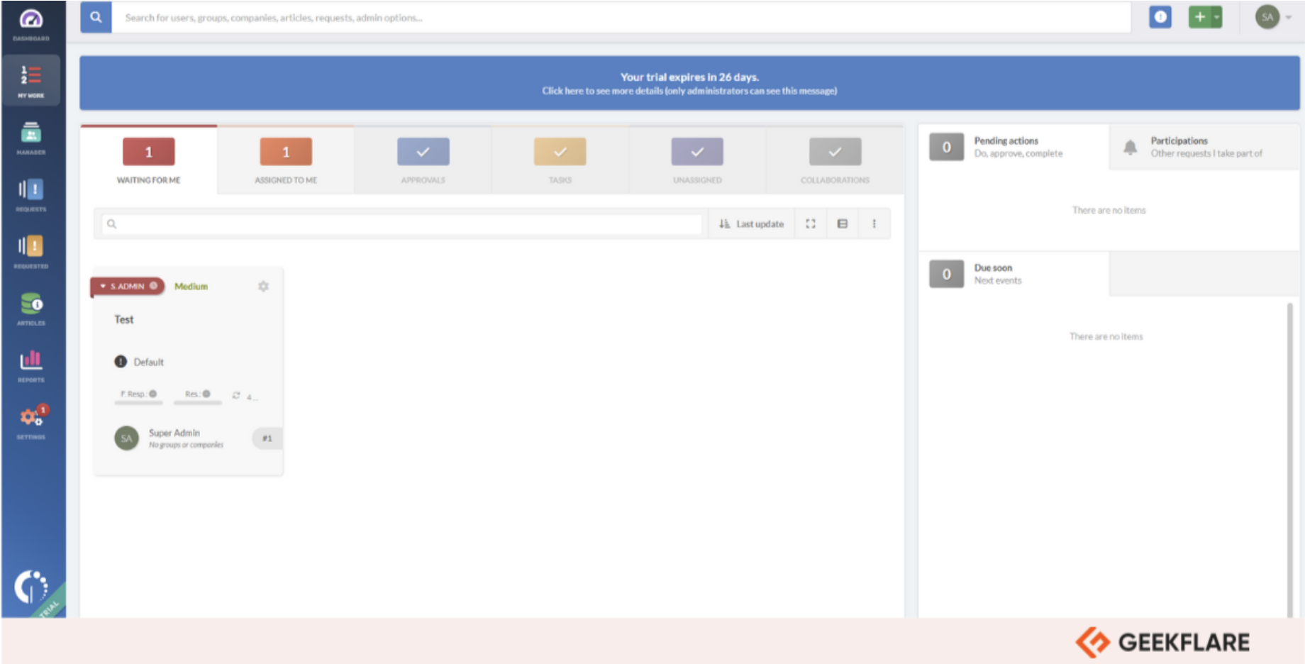 InvGate Ticket Management
