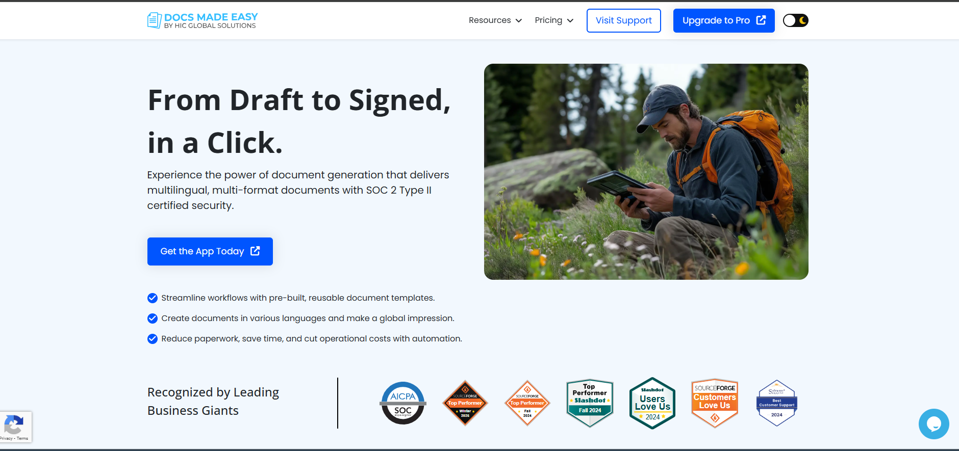 Docs Made Easy Document Generation Tool