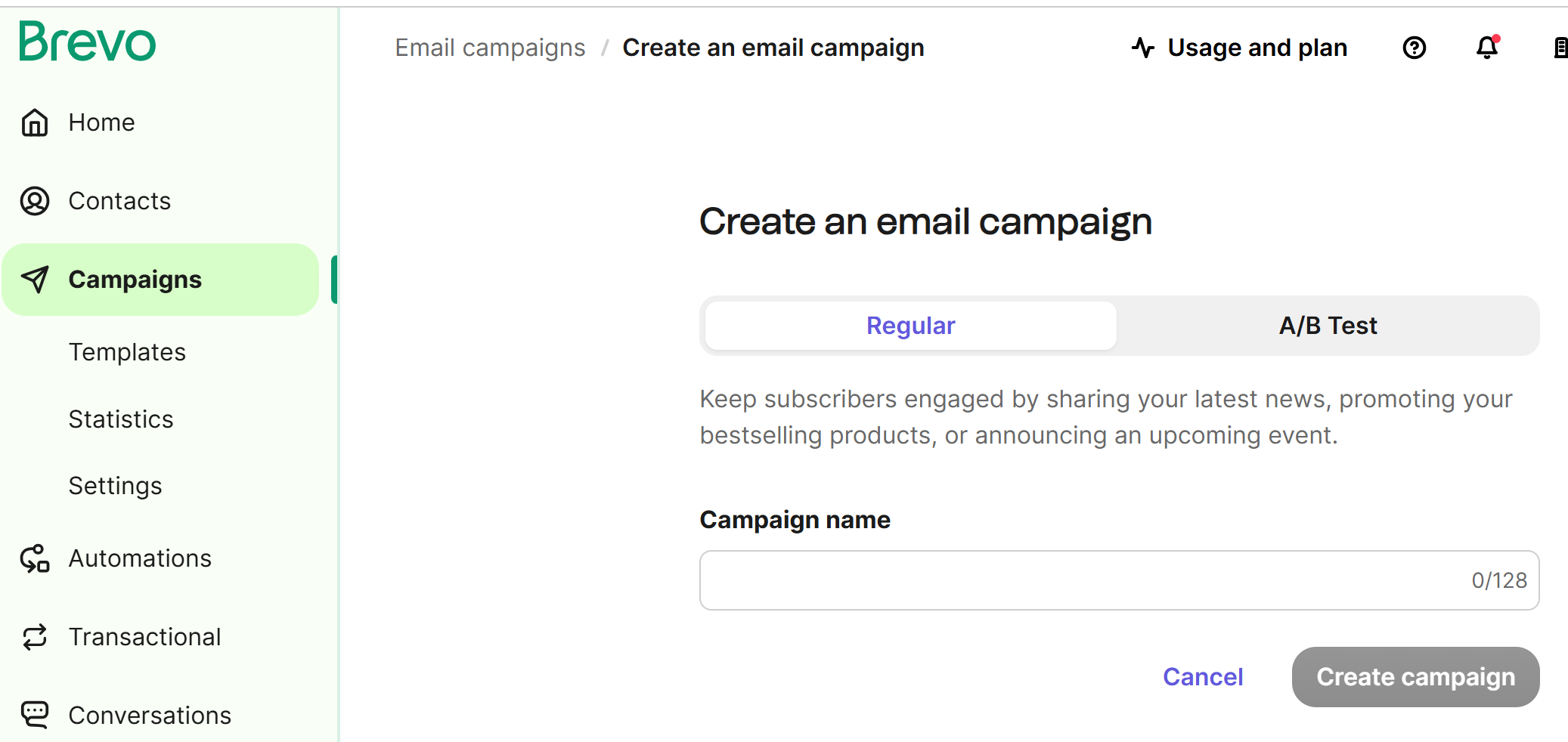 Email Campaign