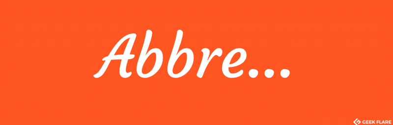 abréviations techniques