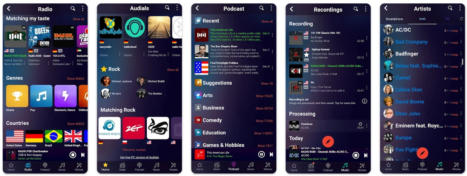 بهترین podcast-app-for-android-10