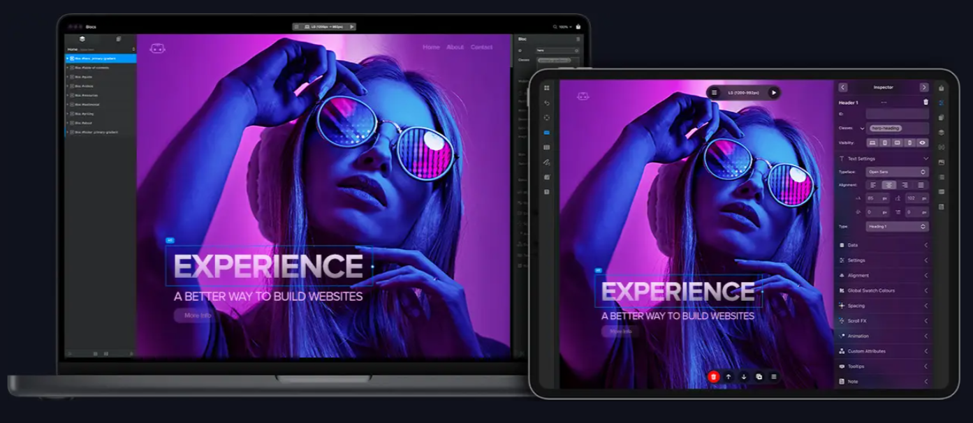 Blocs Le créateur de sites web ultime pour Mac et iPad