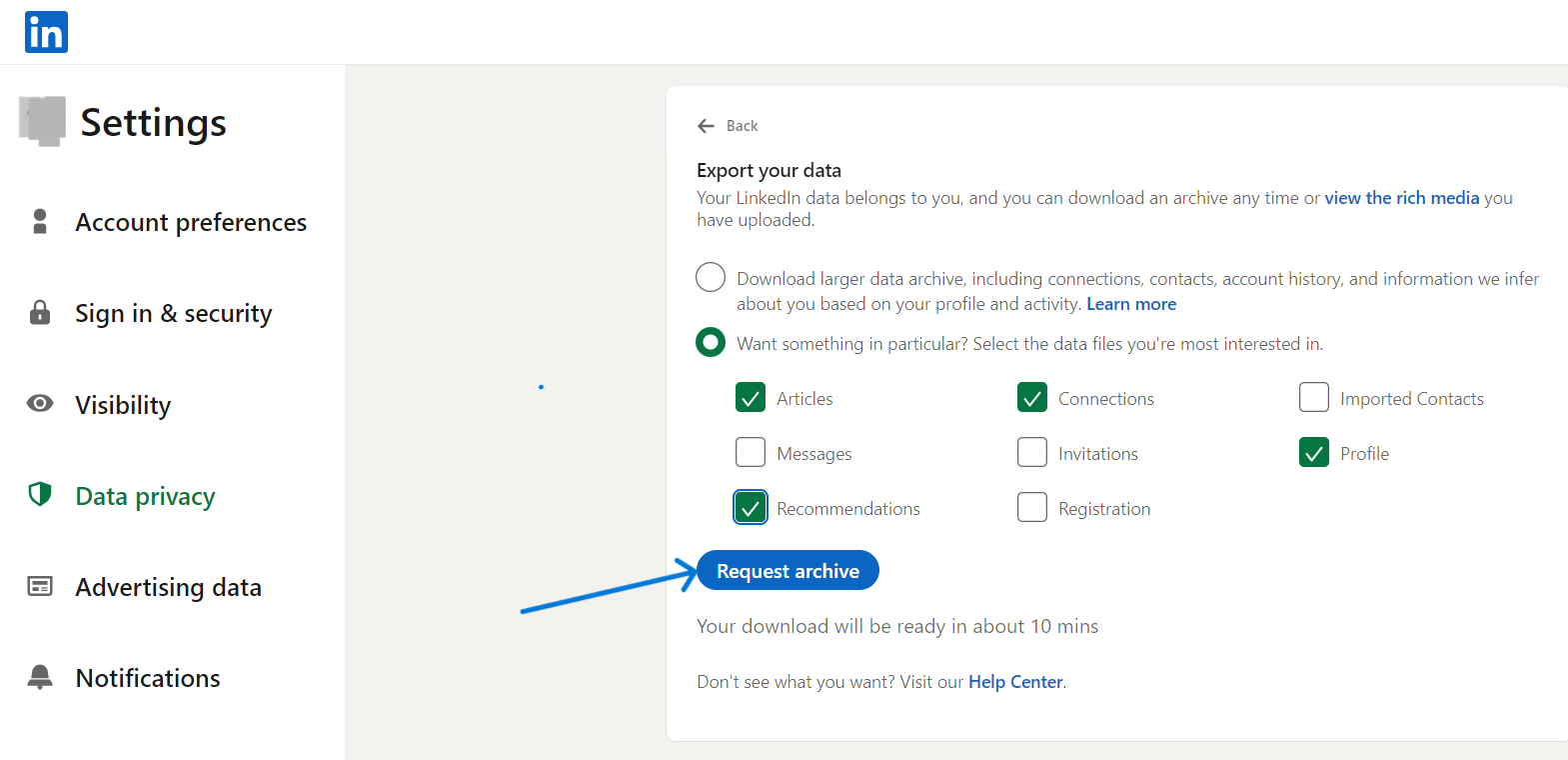 entire data backup
