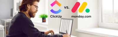 Comparison between ClickUp and Monday.com.